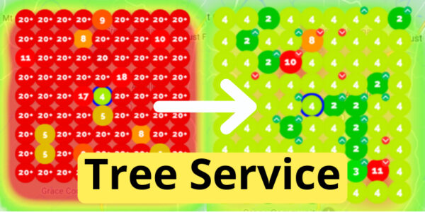 Tree service GBP rankings